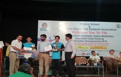 Negi Brothers Won the Delhi State Open Badminton Championship 2018 