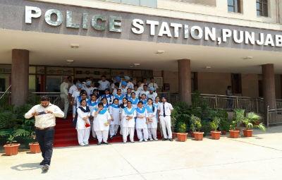 Visit to Police Station