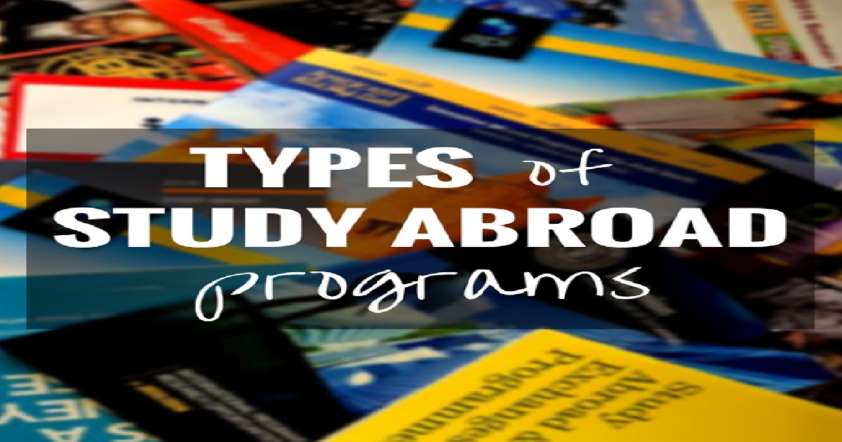 4 Types Of Study Abroad Programs