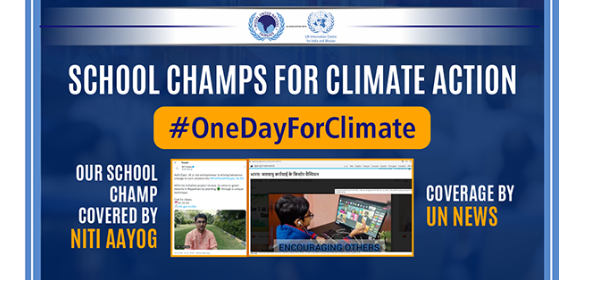 Climate Campaign by FairGaze Lauded by UN News, Niti Aayog