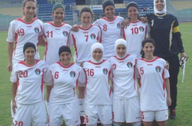 Women's football team changes the game in Jordan, Football