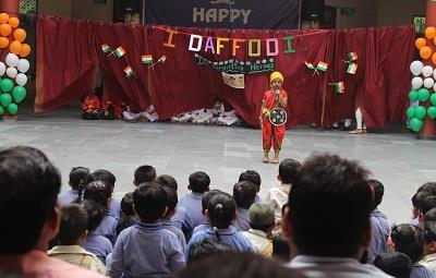 Special Assembly on INDEPENDENCE DAY Held on 3rd August 2018 by Ist Daffodil