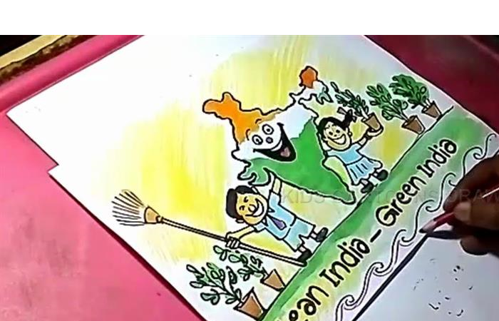 environment day drawing||stop pollution painting - YouTube