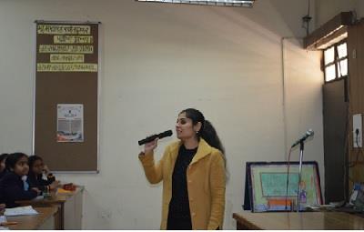 Workshop at GHPS, India Gate By Ms. Aarohi Tyagi