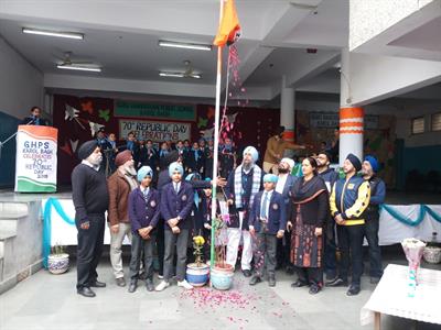Guru Harkrishan Public School, Karol Bagh Celebrates Republic Day With Fervor