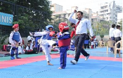 GBN's Splendid Victory in 4th GBN Inter-School Girls Taekwondo & Self Defence Sports Meet 2018-19