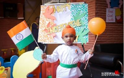 Goodwill Kindergarten Celebrated Independence Day 