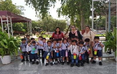 A Visit to Rail Museum By Pre Primary Students Of Ramjas 