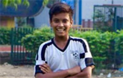 BNPS U-14 Football Player SAKSHAM SEMWAL Selected for Delhi State Team