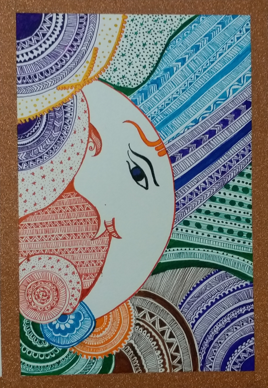 madhubani painting difficult