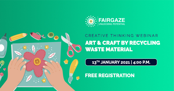 Art & Craft By Recycling Waste Material