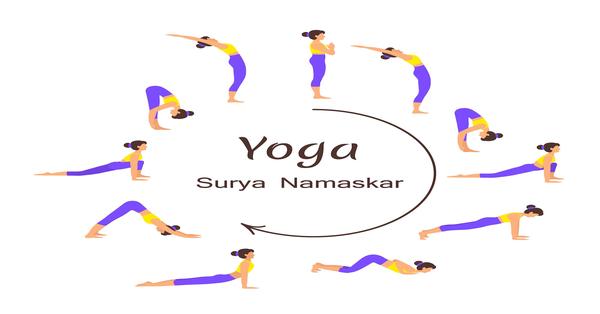 TeachingNest | Surya Namaskar Yoga Chart | Yoga Chart | With Rollers |  English Wall Chart: Buy TeachingNest | Surya Namaskar Yoga Chart | Yoga  Chart | With Rollers | English Wall