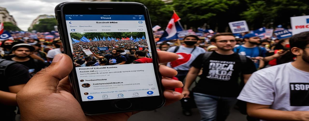 Role of Social Media in Political Movements and Protests